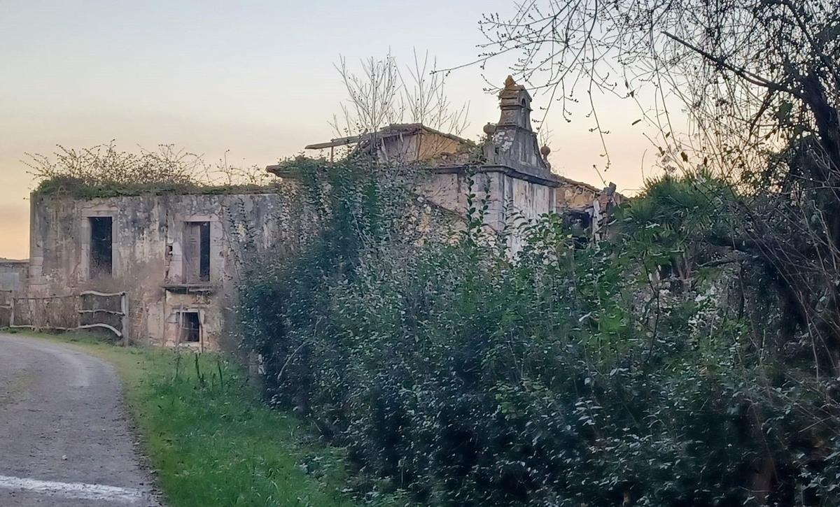 Ruinas del palacio de Cañe.