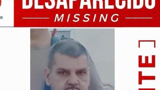 Una imatge d'Antonio publicada per SOS Desaparecidos.