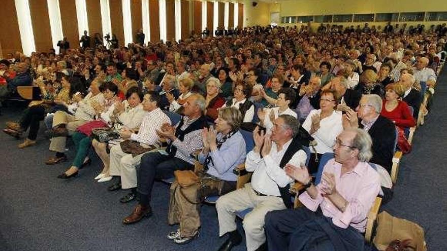 Lleno en el Ifevi durante el festival de Habaneras en abril.  // M.G.Brea