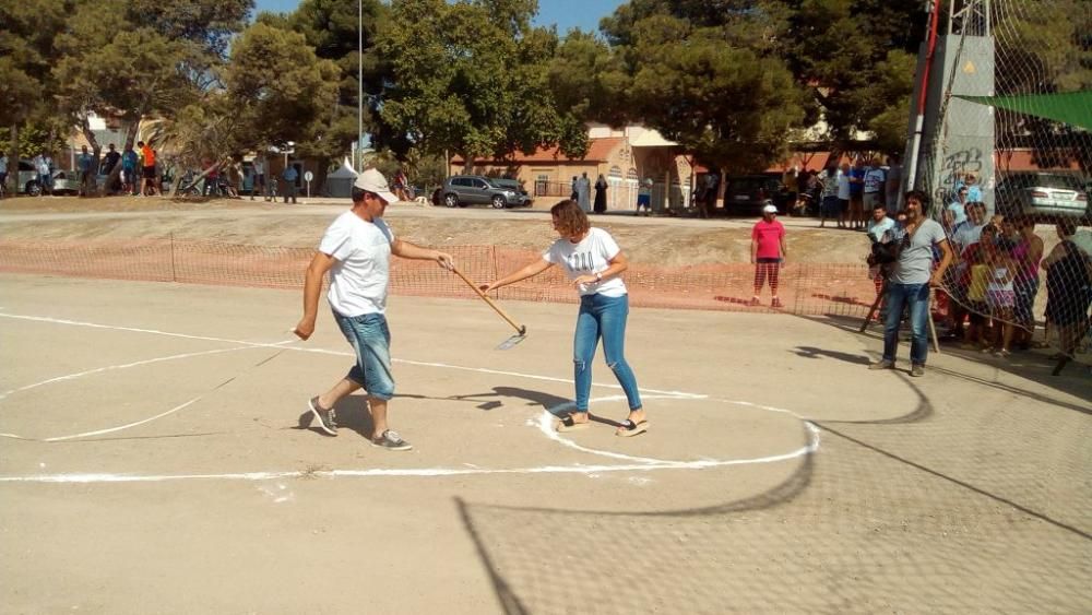 Concurso de lanzamiento de azaón en Jumilla