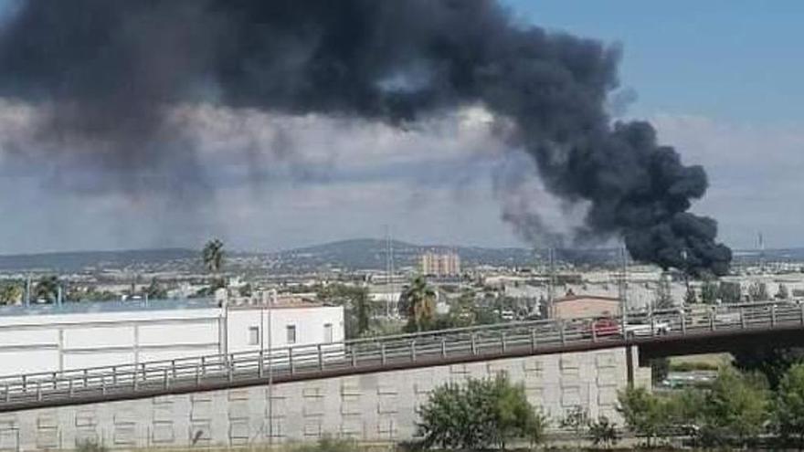 Feuer in Son Castelló.