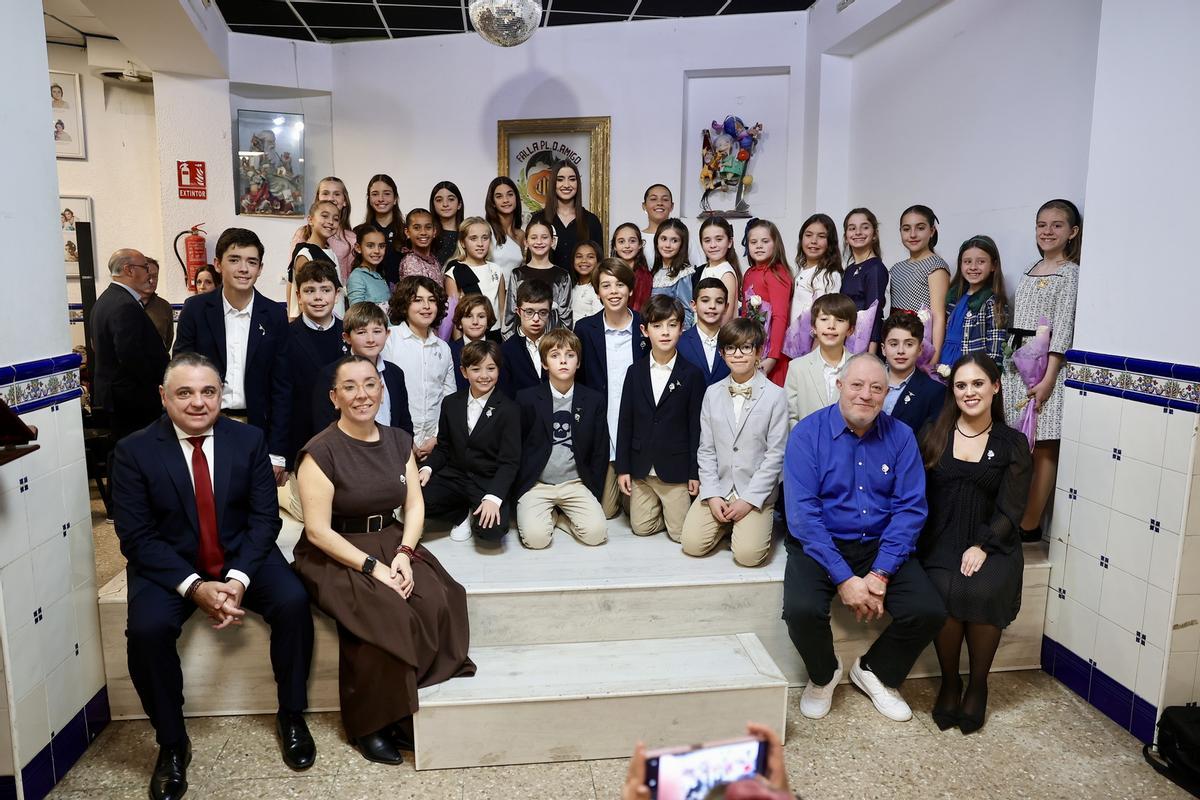 Con los cuadros de honor