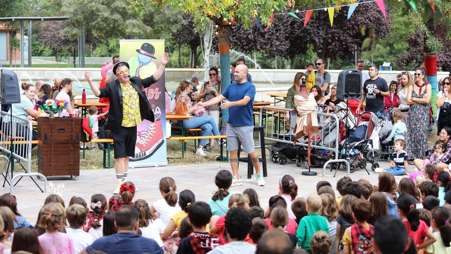 Cultura en la calle en las Fiestas del Pilar, un formato de éxito