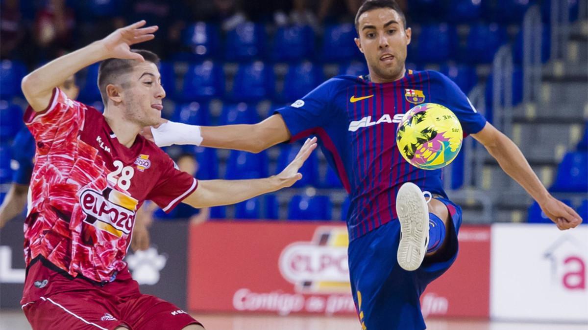 El Barça cayó ante ElPozo en el Palau