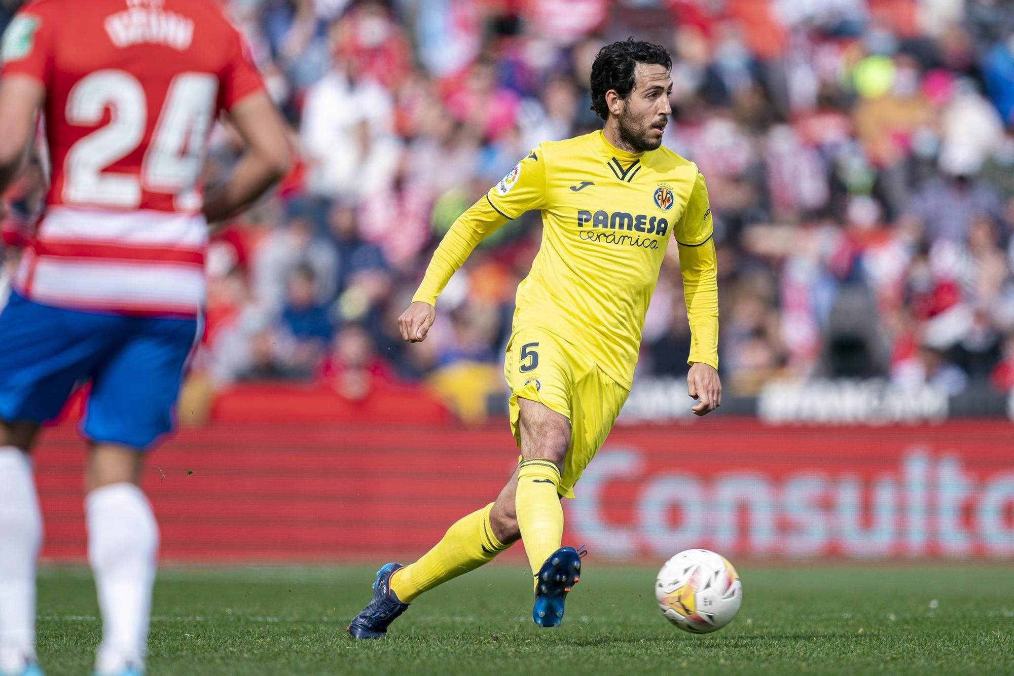 Dani Parejo en el último encuentro de liga ante el Granada