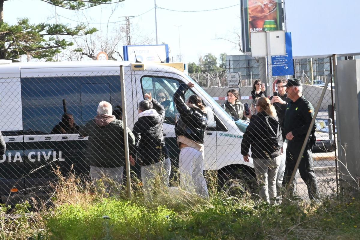 Vídeo: Entrada de Abdelkader B. a los Juzgados de Vila-real