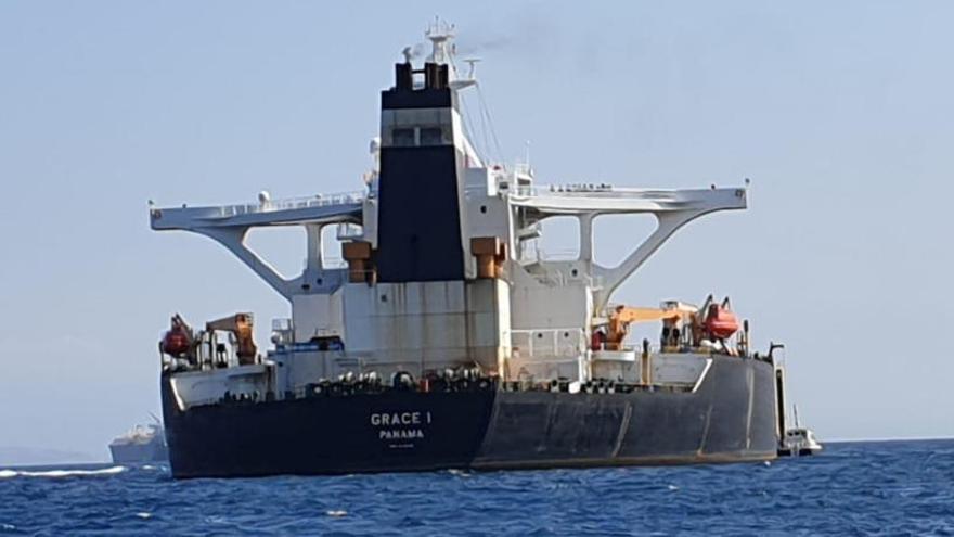 El petrolero &#039;Grace 1&#039; retenido por Gibraltar.