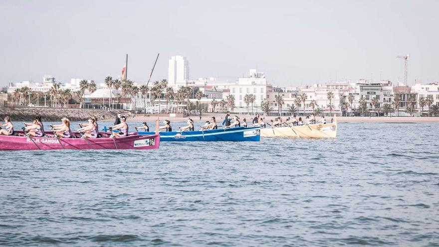 El RCN Gandia y el Rem Cia Gandia disputan la regata de la liga autonómica de València