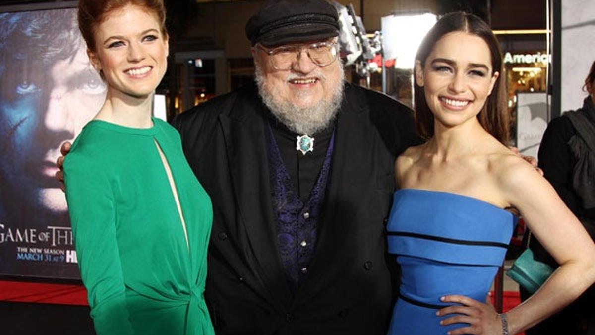 Brigitte, George R.R. Martin y Daenerys