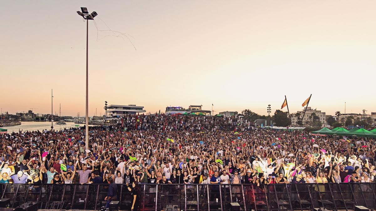 Festival de música en la Marina de València