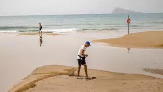 Las playas de la provincia sufren los efectos de la DANA