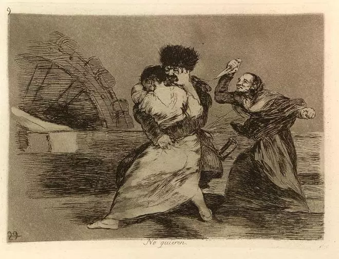 Los "Desastres de la guerra" de Francisco de Goya y su conexión con la violencia machista en el Museo Massó