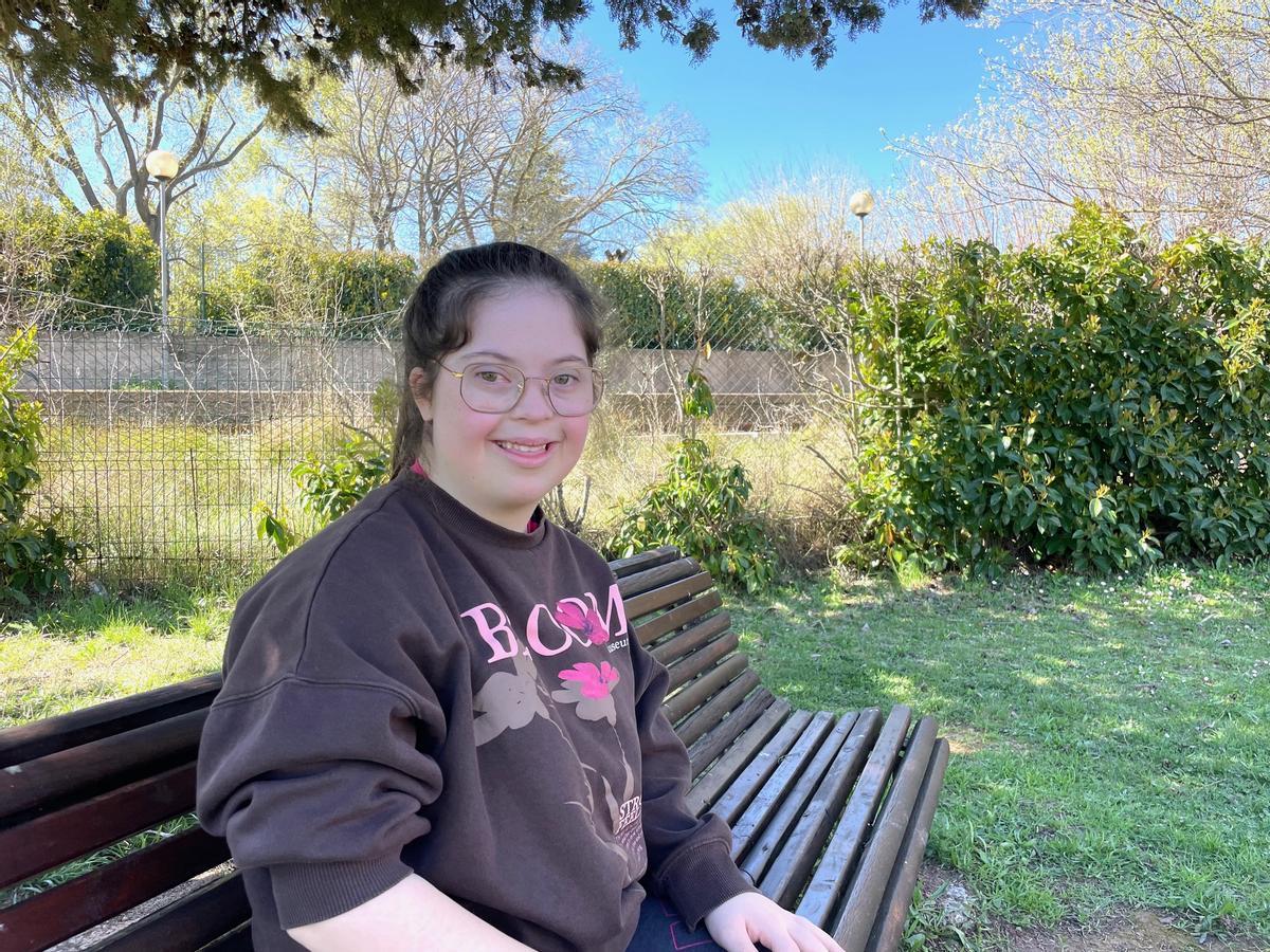 La Paula a l'escola Jeroni de Moragas (AMPANS)