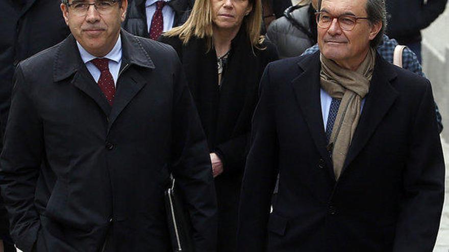 Francesc Homs amb Artur Mas