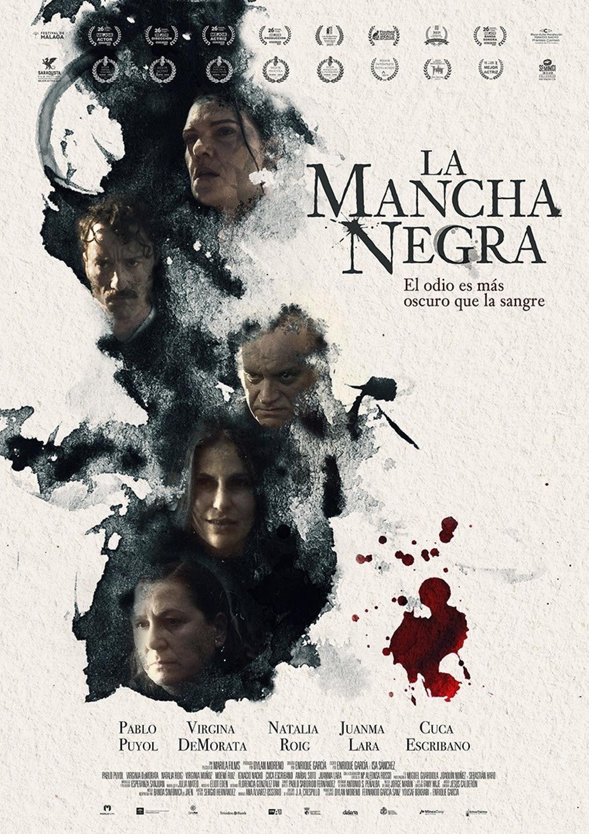 Cartel de la película 'La Mancha Negra'