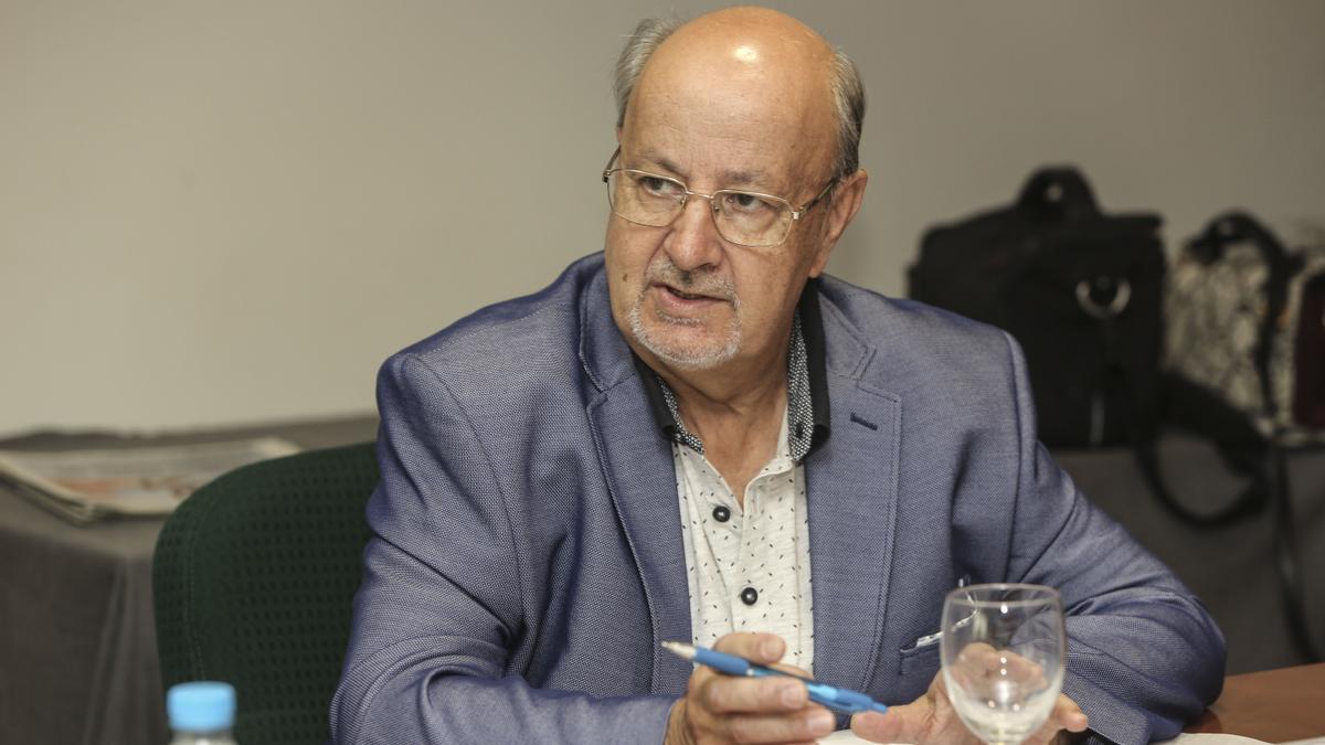 Francisco Martín Irles. Secretario de la Unión de Colegios Profesionales de Alicante