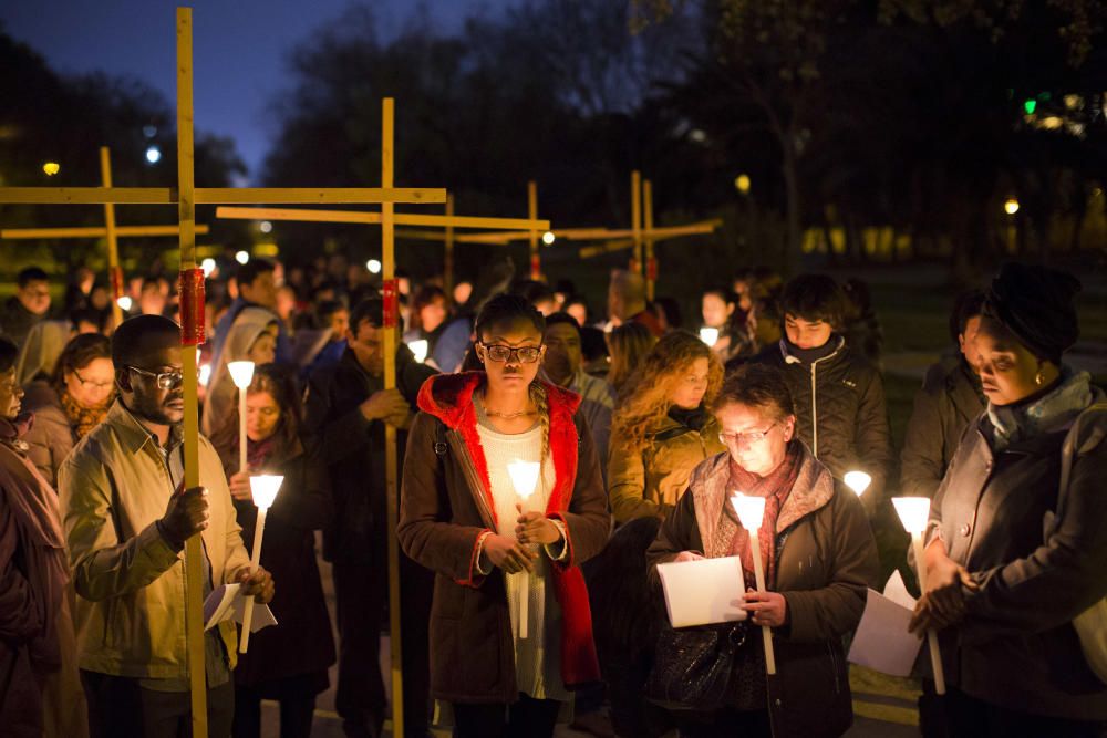 Vía Crucis por el Jardín del Turia