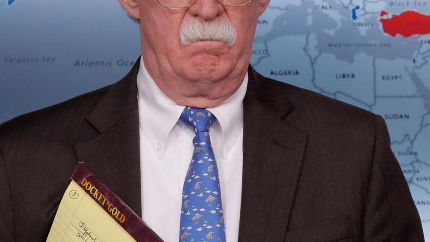 El asesor de Seguridad Nacional John Bolton.