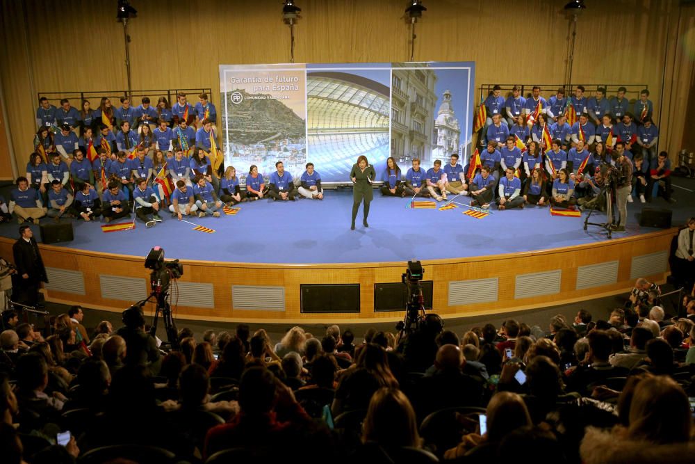 Pablo Casado proclama a los candidatos de la C. Valenciana