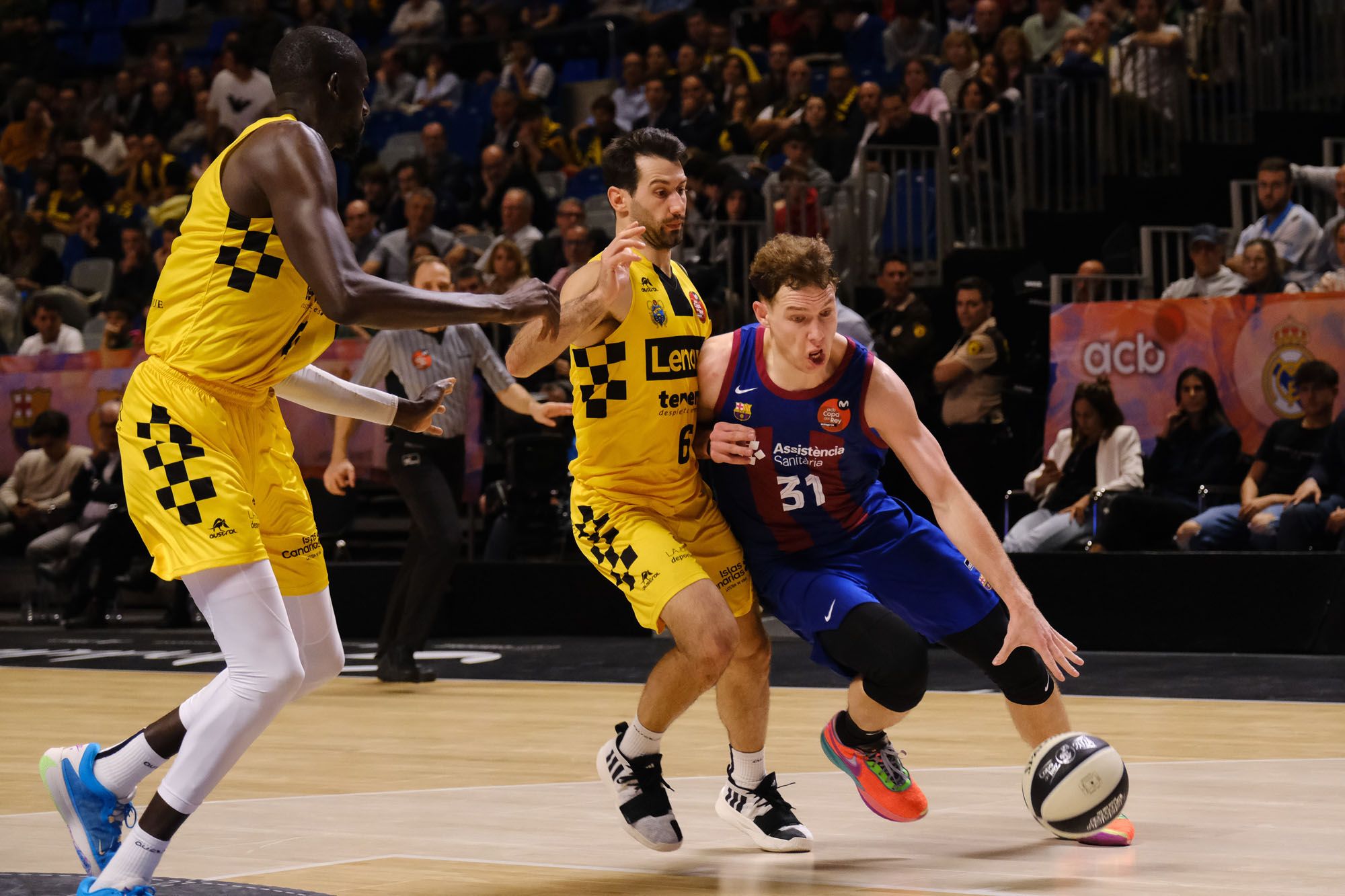 Barcelona - Lenovo Tenerife, semifinal de la Copa del Rey 2024.