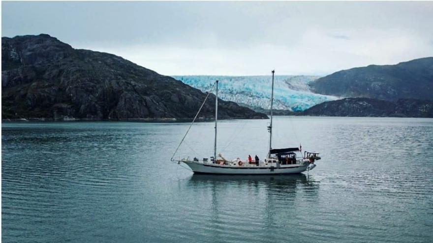 Barco con el que Paula realizará la travesía a la Antártida