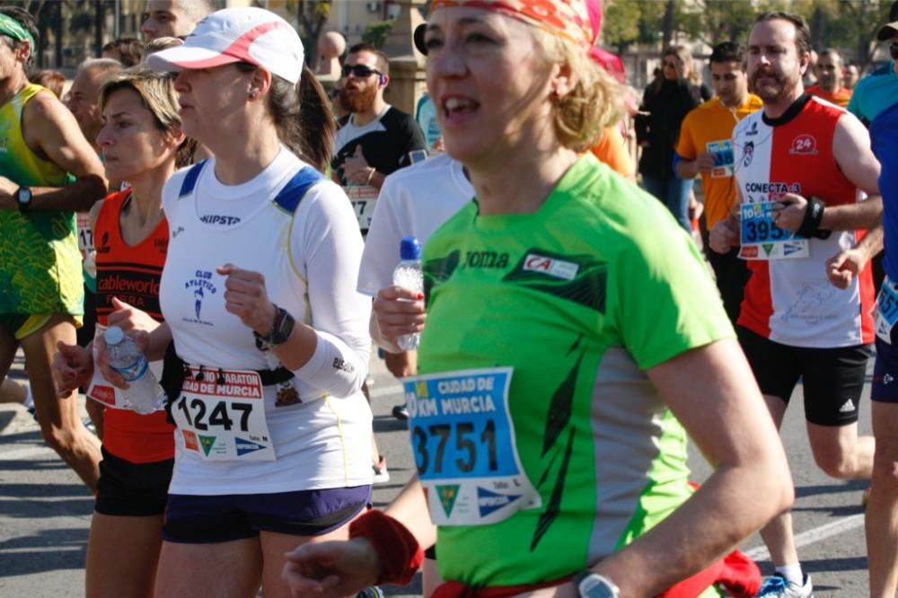 Media Maratón Murcia: Paso por Puente Reina Sofía