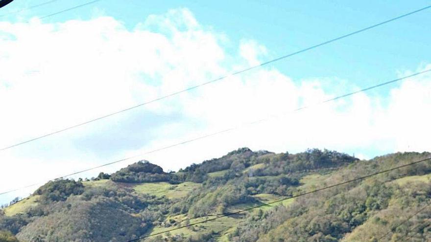 La subestación eléctrica de Santa Cruz de Mieres.