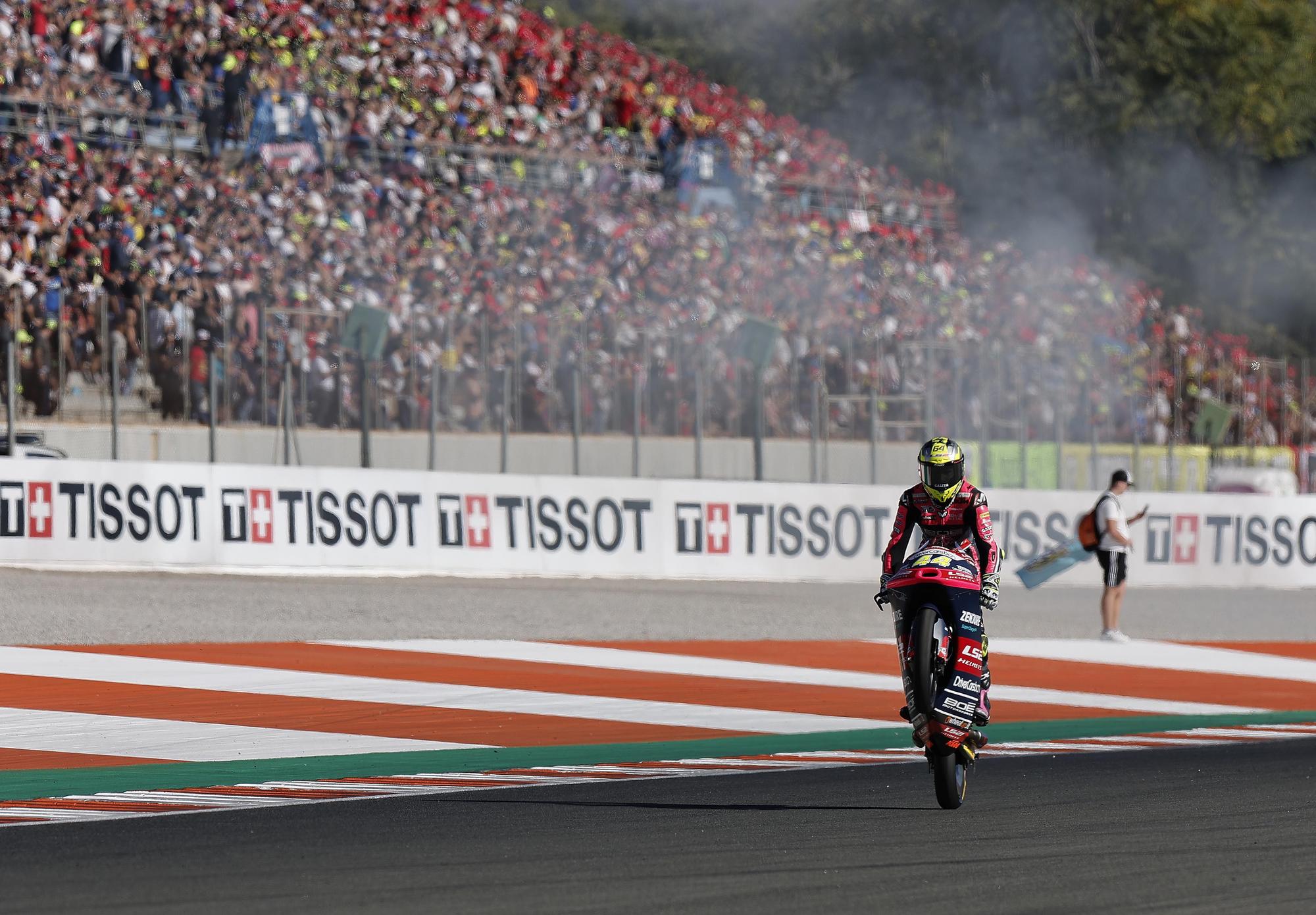 Las celebraciones de los campeones