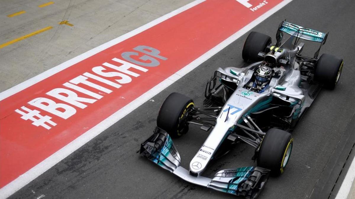 Bottas ha comenzado fuerte en Silverstone