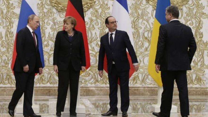 Cumbre en Minsk para buscar la paz en Ucrania