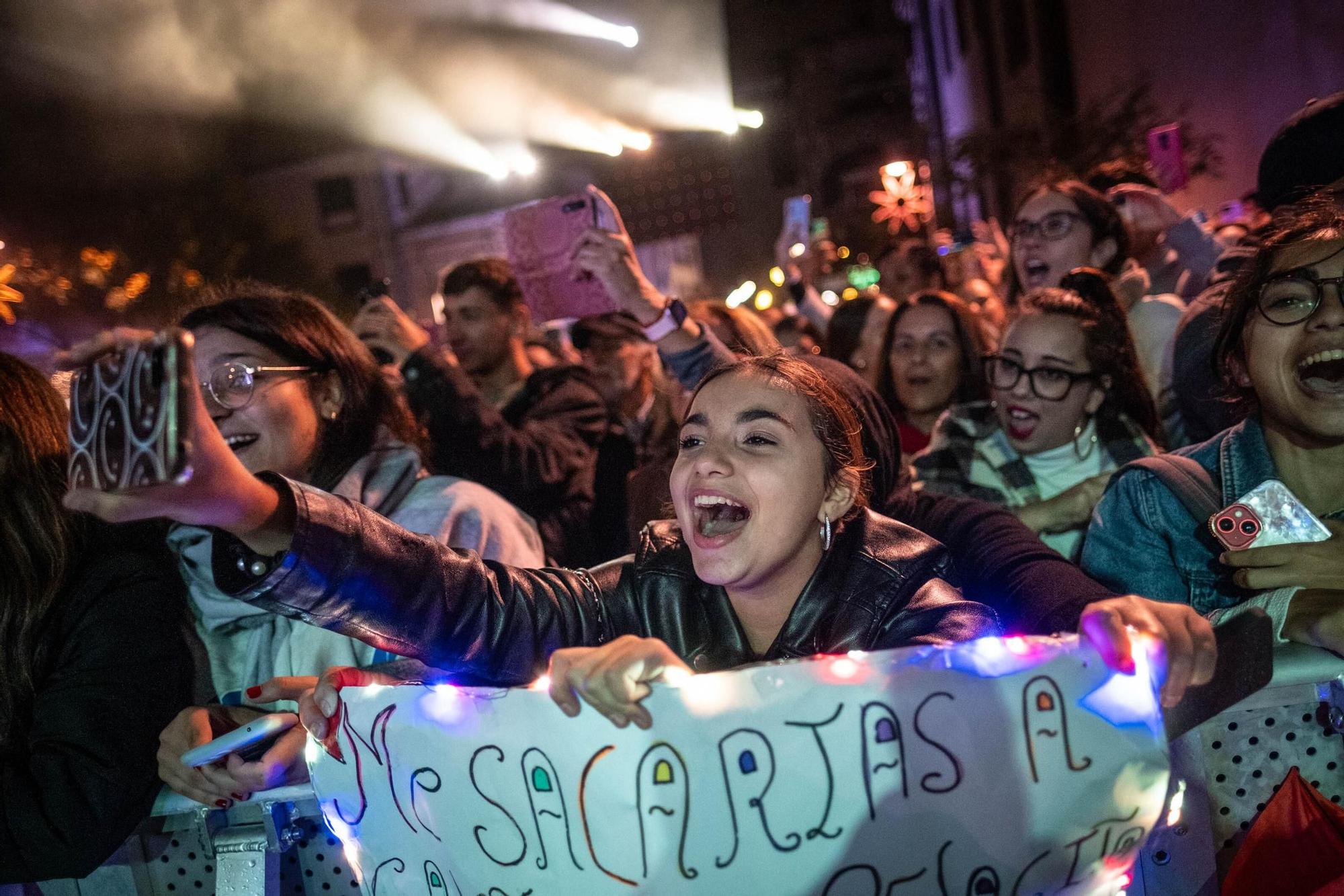 El encendido de las luces de Navidad de La Laguna, en imágenes