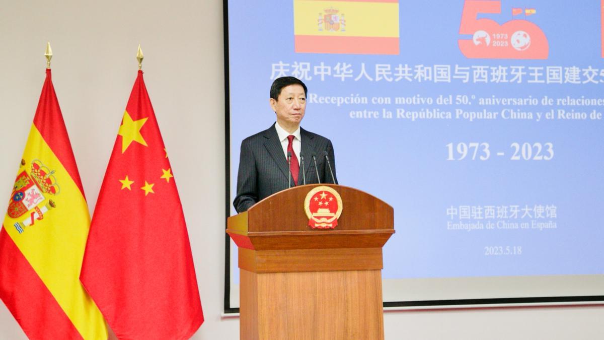 Wu Haitao, embajador de la República Popular China en España.