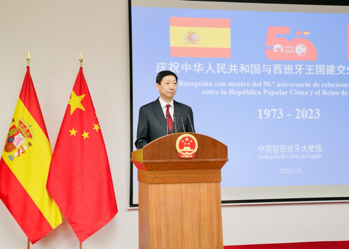 Wu Haitao, embajador de la República Popular China en España.