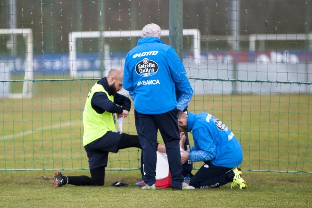 El jugador francés ha entrenado toda la semana al ritmo de sus compañeros. Davy Roef también está entre los escogidoso por el técnico, que ha optado por llevarse a los tres porteros a Eibar.