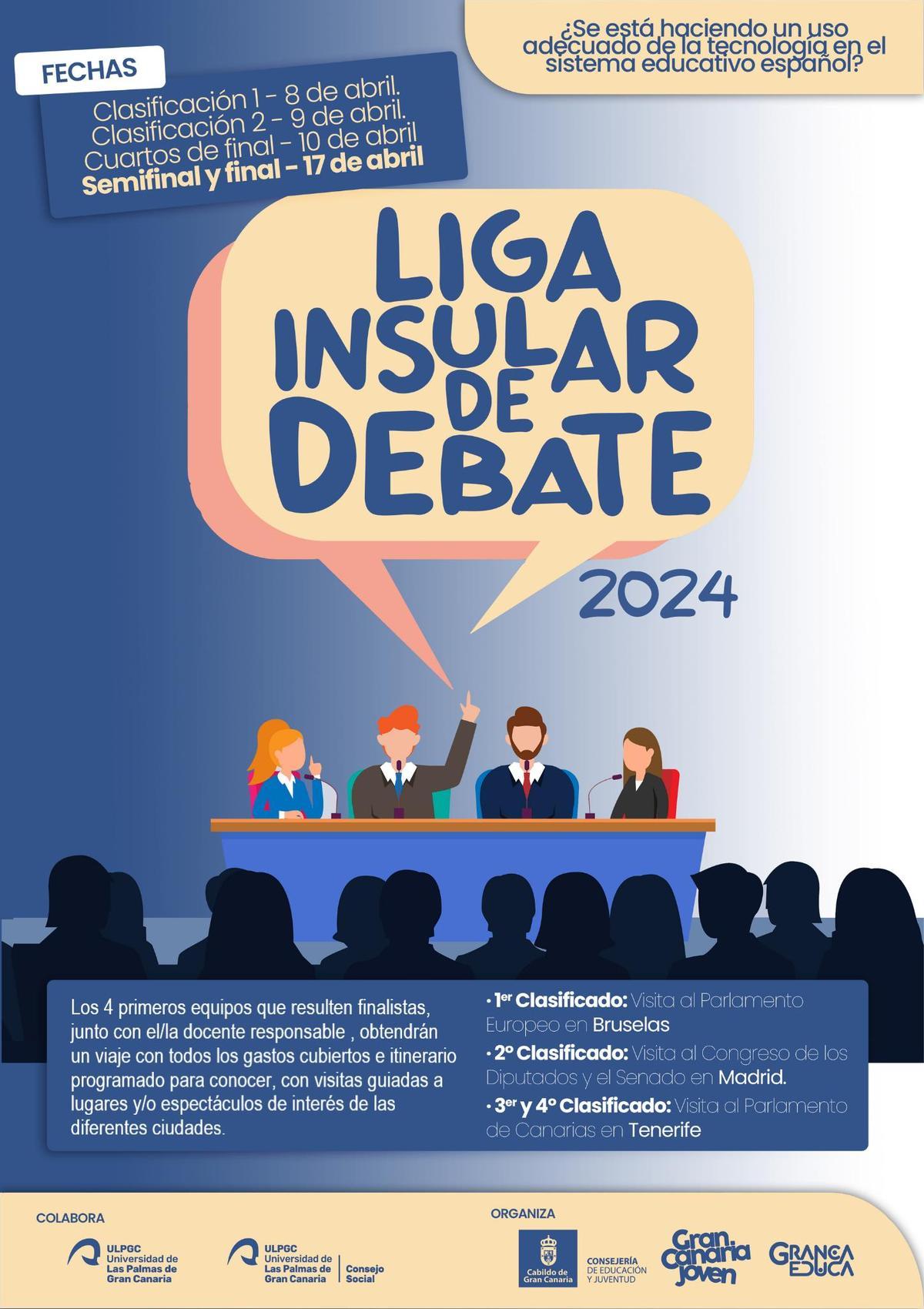 Liga Insular de Debate 2024 Gran Canaria