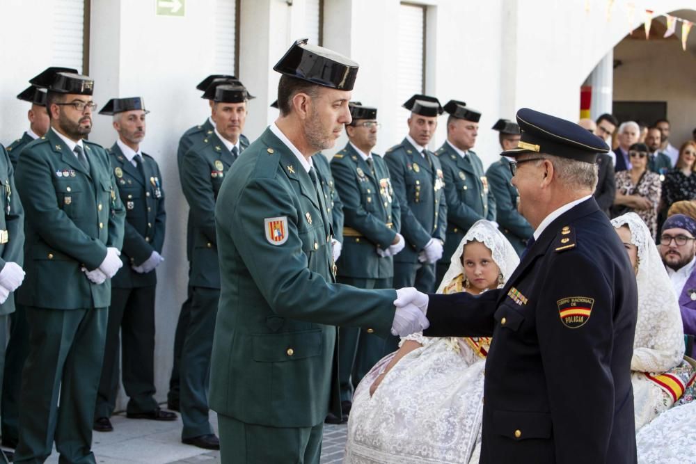 Festividad del Pilar en el cuartel de la Guardia Civil de Xàtiva