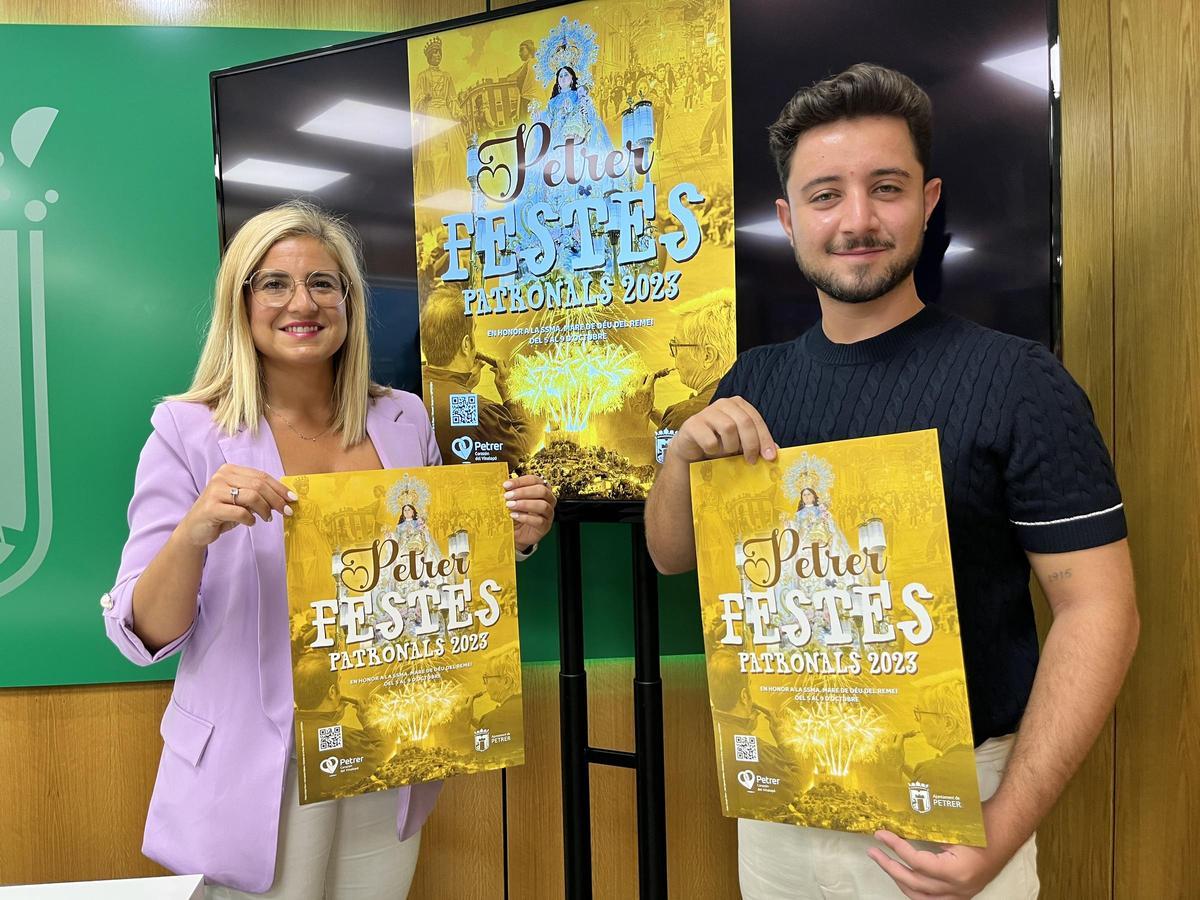 Cartel de les Festes Patronals 2023 de Petrer.