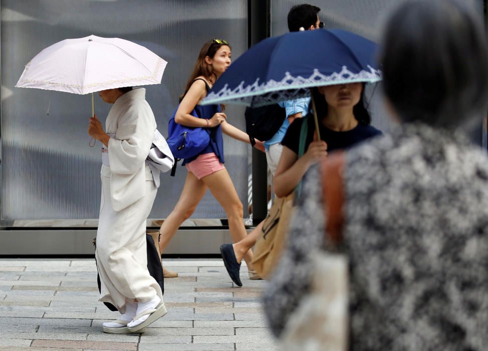 Onada de calor mortal al Japó