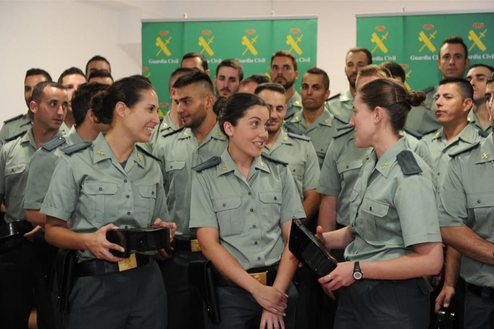 Nuevos guardias civiles de la Región de Murcia