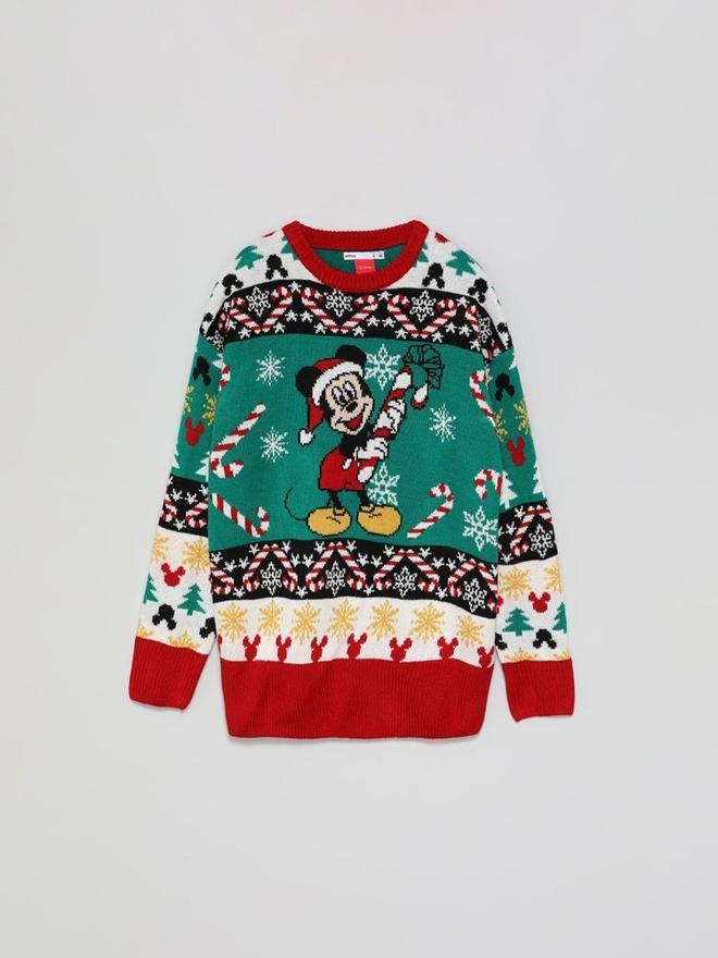 Jersey navideño de Mickey de Lefties (Precio: 19,99 euros)