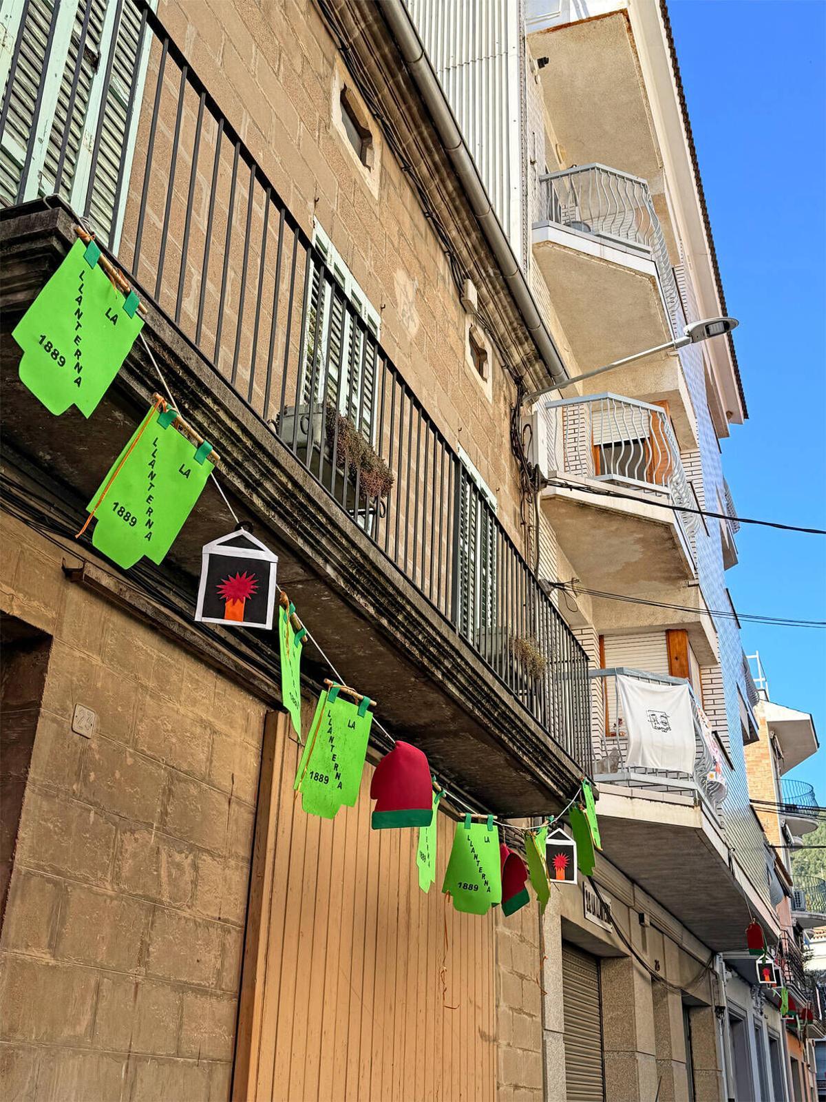 El carrer Domènec Quinquer, de La Llanterna