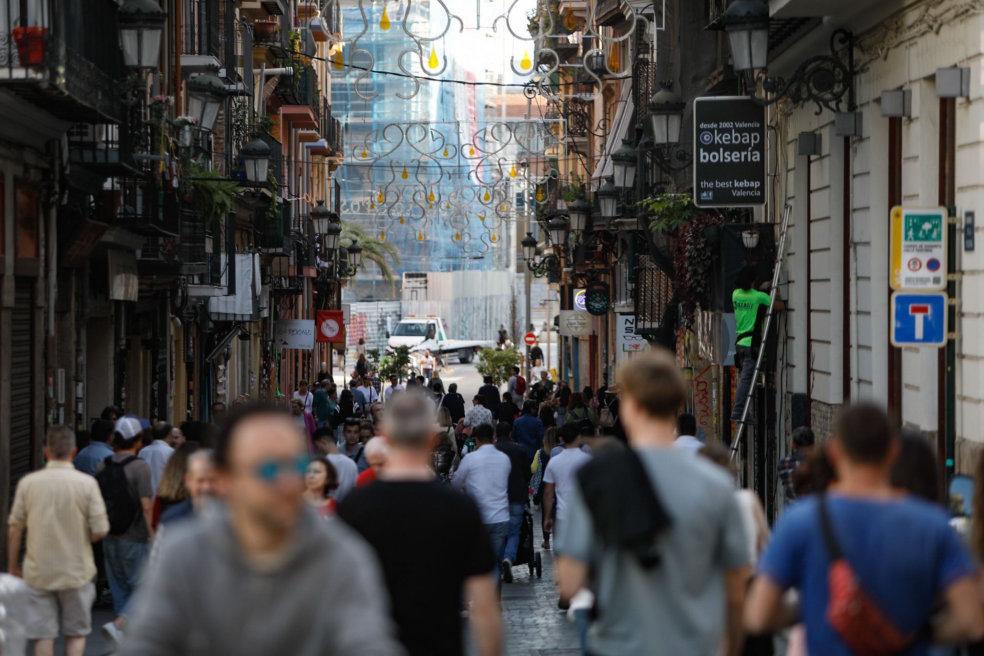 El centro de València se prepara para un lleno total el fin de semana