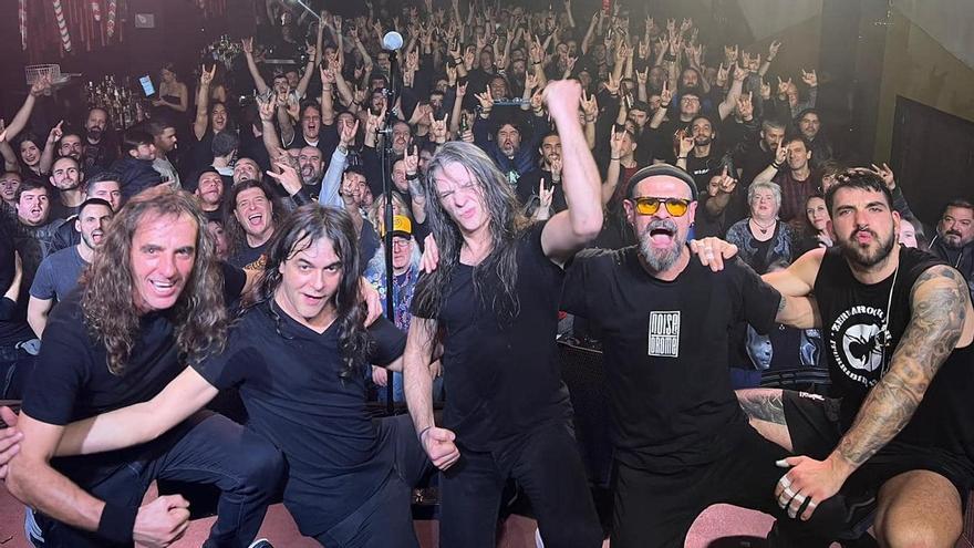 Los riojanos Tierra Santa celebran en Murcia 25 años de heavy metal