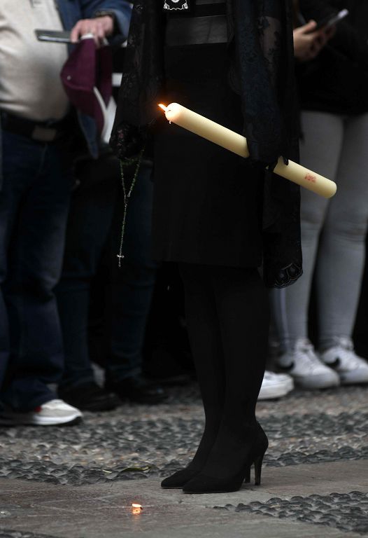 Las mejores imágenes de la procesión de Servitas el Viernes Santo en Murcia