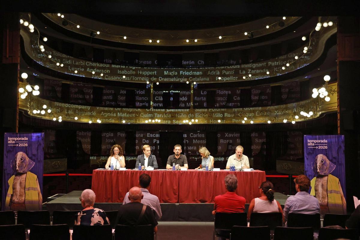 Les imatges de la presentació del Festival Temporada Alta Les imatges de la presentació del Festival Temporada Alta