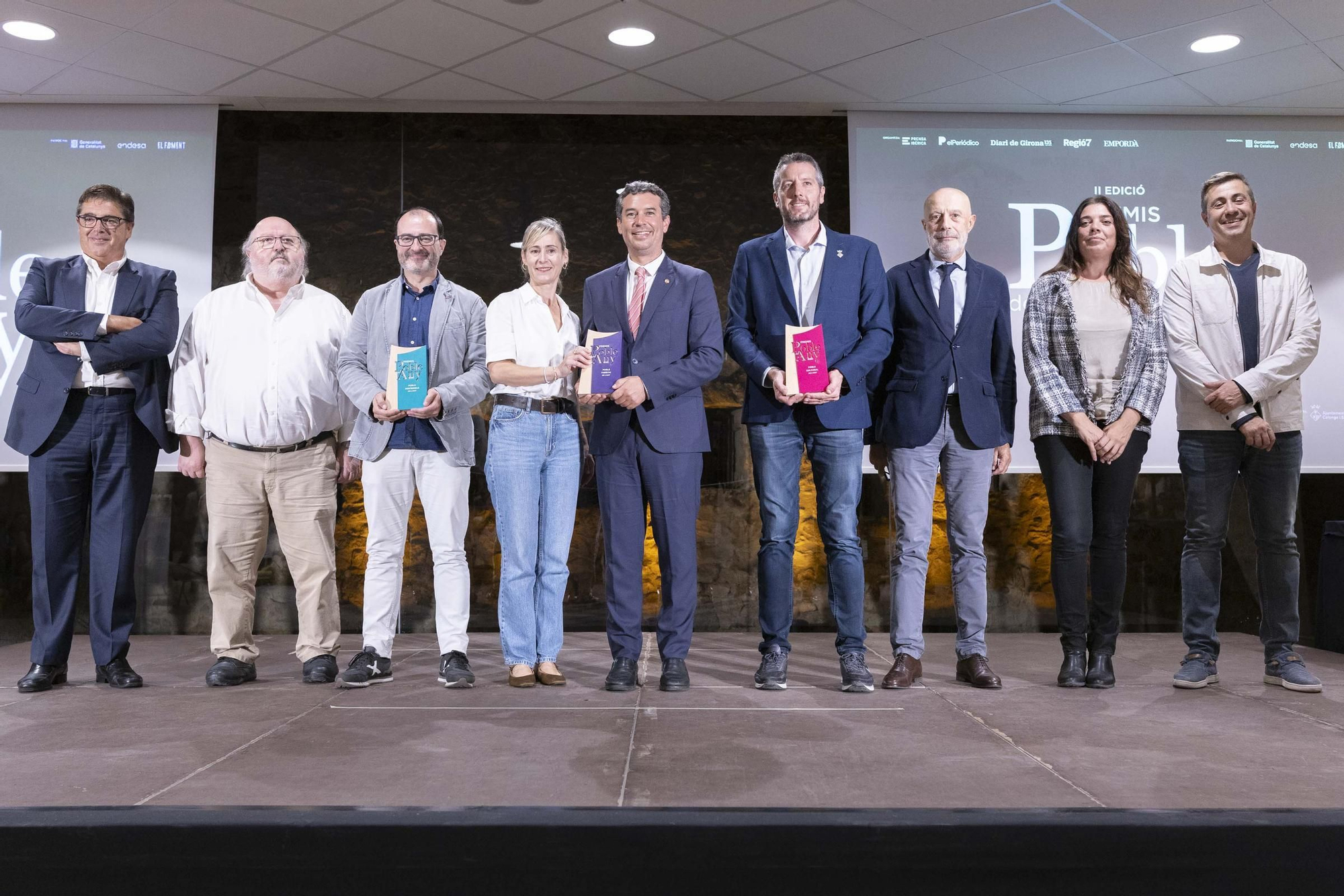 Les imatges dels Premis Poble de l’Any 2024 al Castell de Calonge