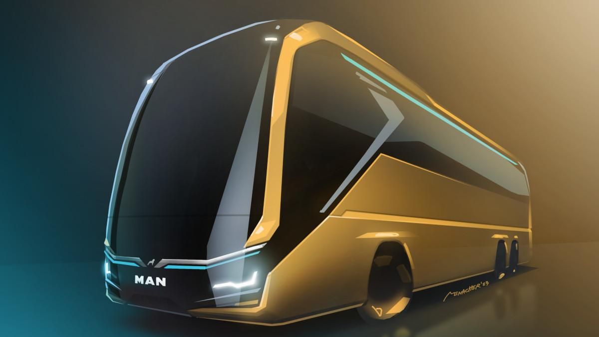 Boceto del Man Lion's Coach E