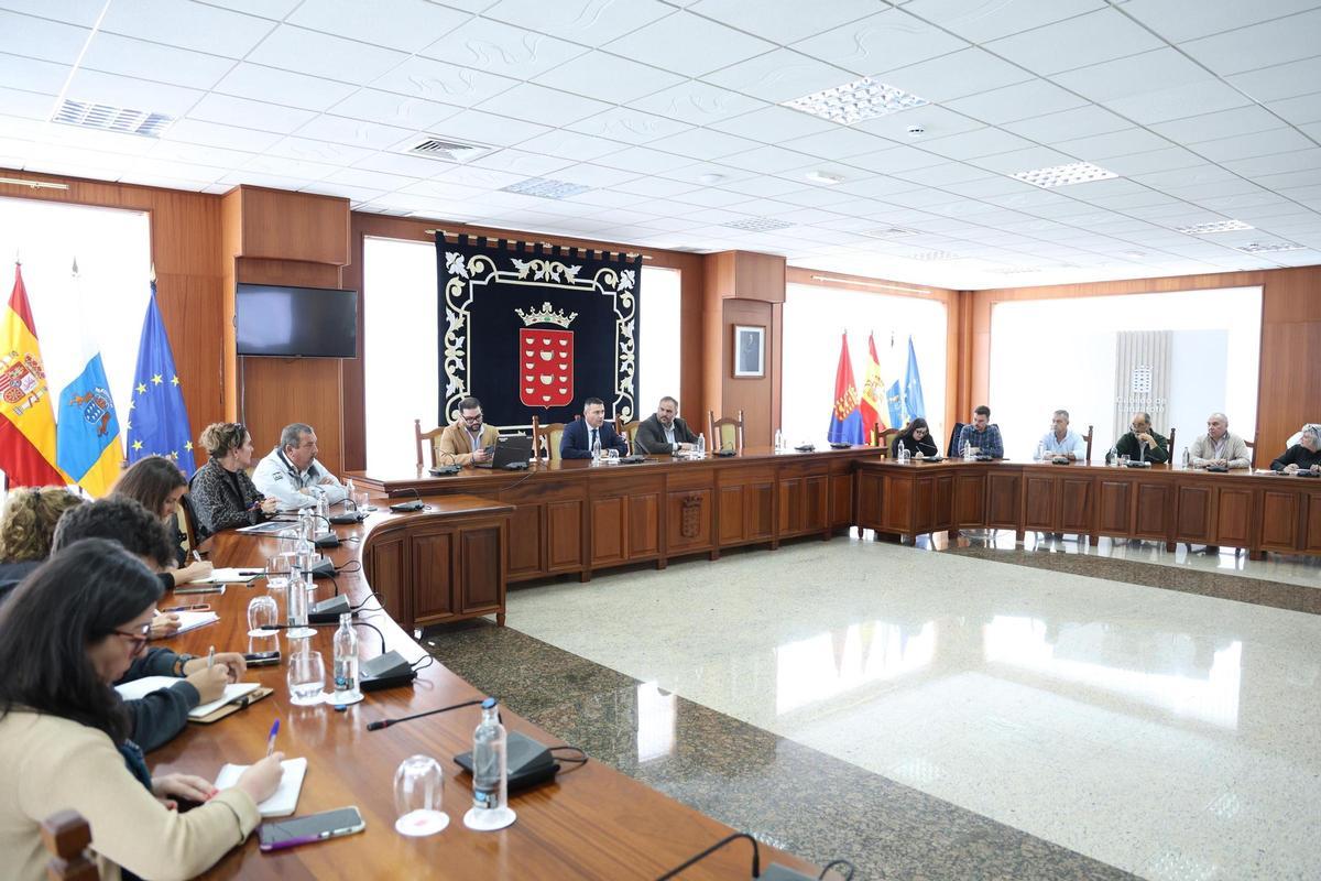 Reunión de implantació nde energías renovables.
