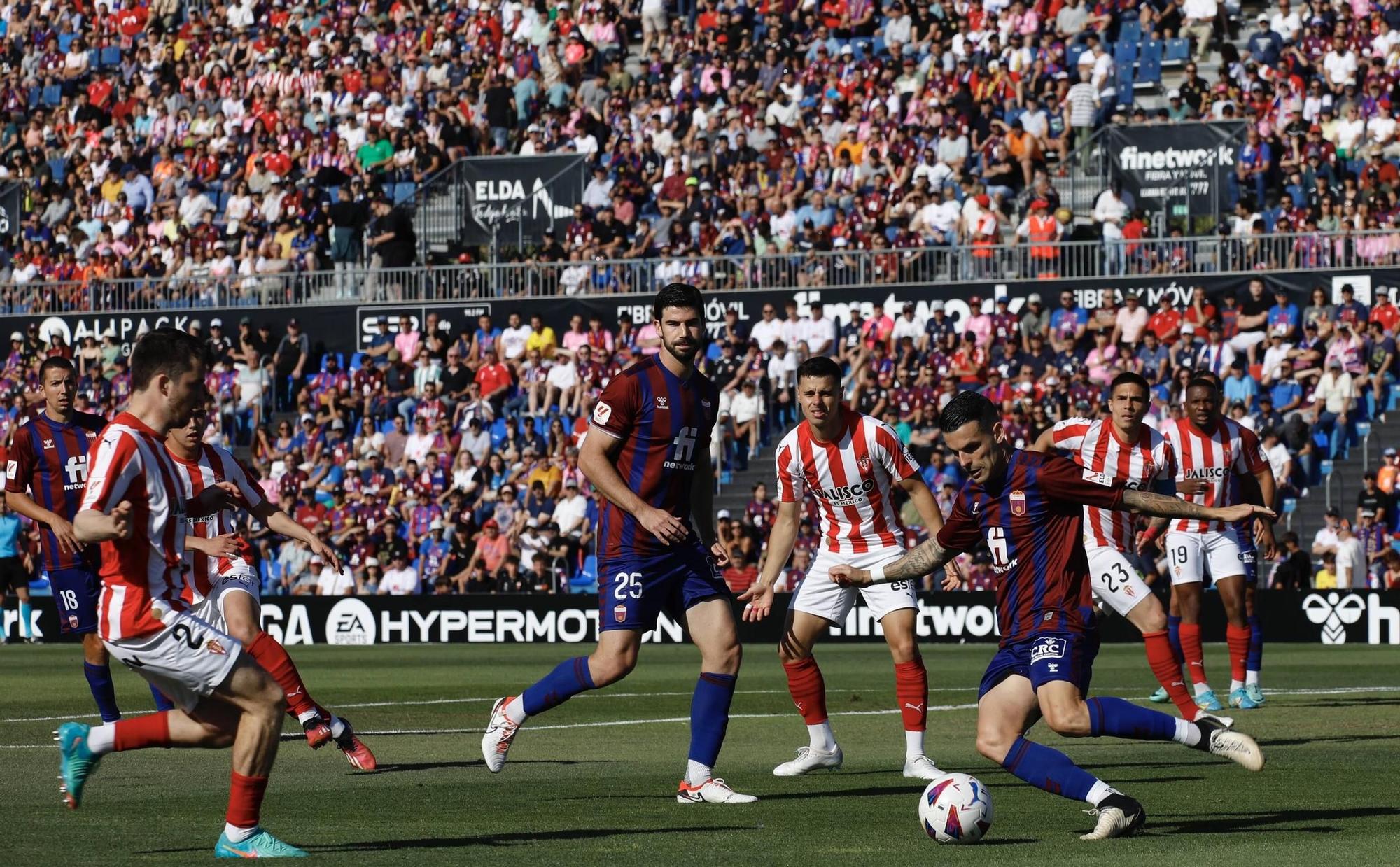 EN IMÁGENES: Así fue el partido entre el Eldense y el Sporting