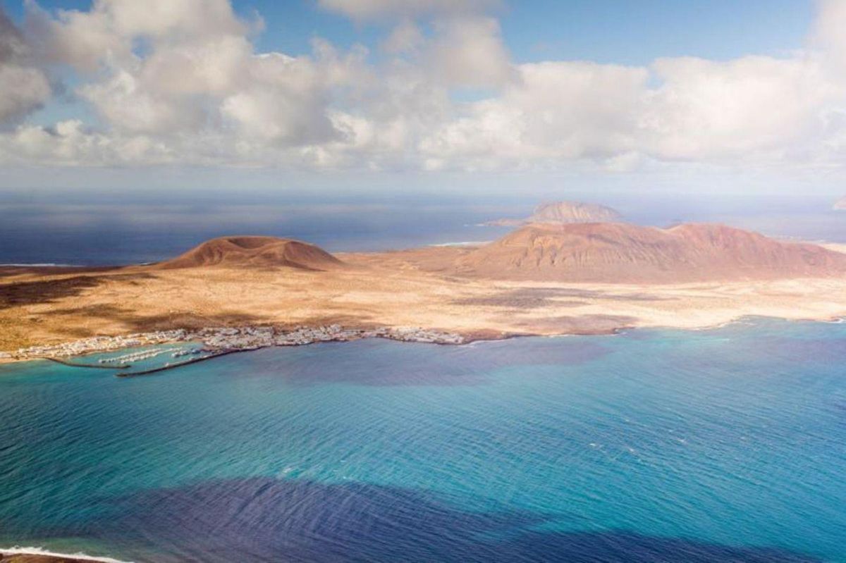 Panorámica del islote de La Graciosa. | | E.D.